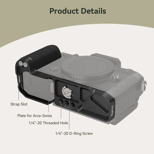 SmallRig Z f L-Shape Grip Handle for Nikon Zf for Arca Type