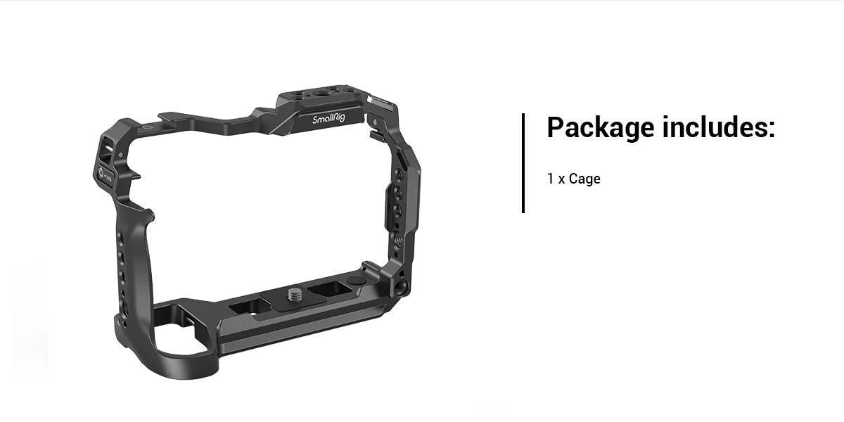 SmallRig Cage for Panasonic LUMIX S5 II Full Cage Kit with NATO Rails Cold Shoe Mounts Arca-Swiss Quick-Release Plate