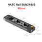 SmallRig Quick Release Nato Rail Camera Rig Low-profile NATO Rail 50mm / 70mm / 90mm For Video Shooting Options Nato Handle