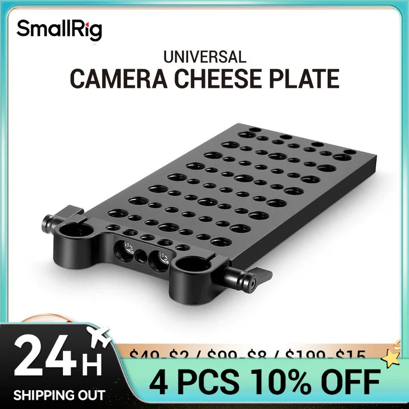 SmallRig Cool Cheese Plate V4 Mounting Plate, Support System 1093
