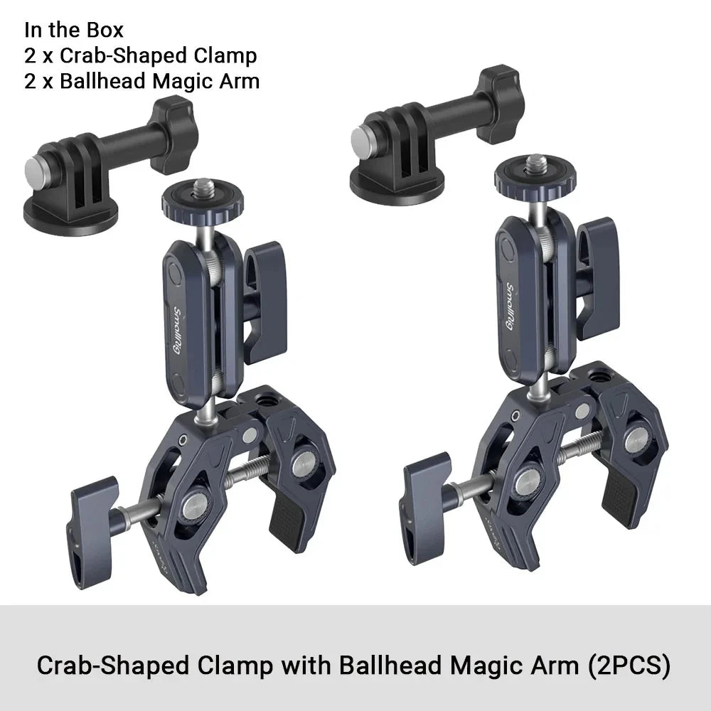 SmallRig Super Clamp Camera Mount Clamp with 360° Ballhead