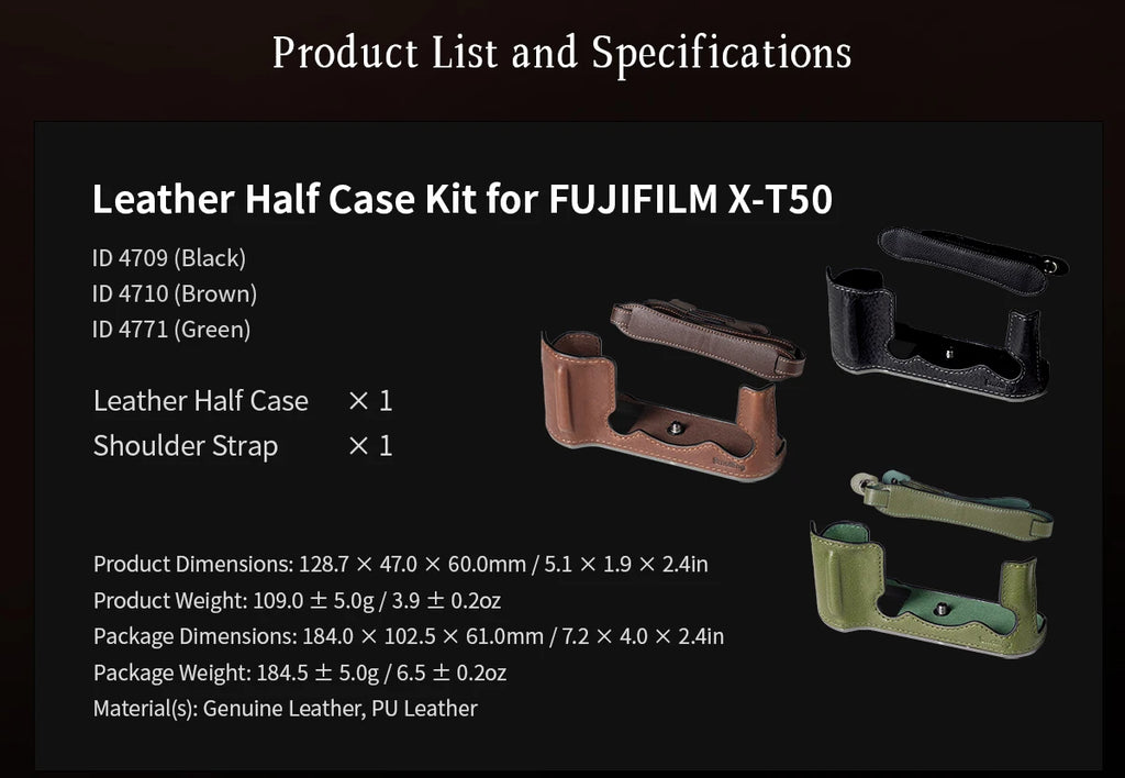 SmallRig Silicone L-Shape Grip for FUJIFILM X-T50