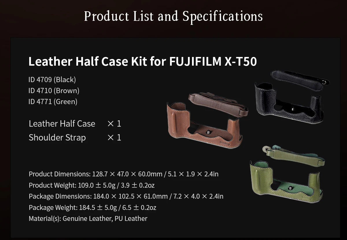 SmallRig Silicone L-Shape Grip for FUJIFILM X-T50