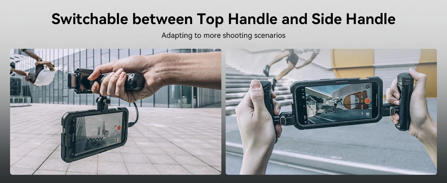 SmallRig Quick Release Side Handle for iPhone 15 Series Cage for Huawei for Samsung Cage for Universal Mobile Phone Cage 4299