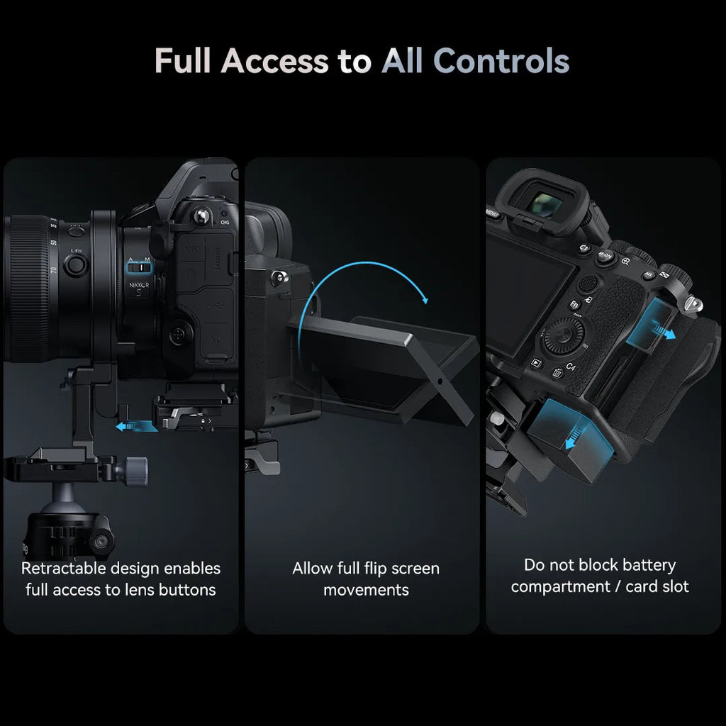 SmallRig Rotatable Plate Kit for Canon EOS R5 / R5C / R6 / R6 Mark II