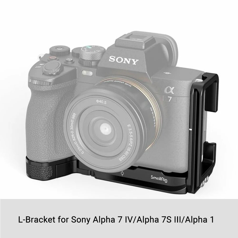 SmallRig Full Dslr for Sony A7 IV a7m4 Camera Cage Rig for Sony Alpha 7 IV/A7S III/A1/A7R  IV with Multi-Mounting Options Rigs