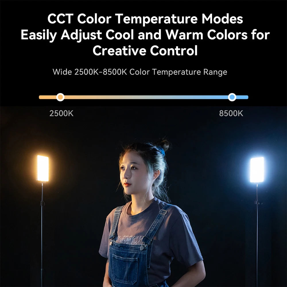 SmallRig RM120 Super Long-Battery-Life RGB Video Light Portable  All-in-One