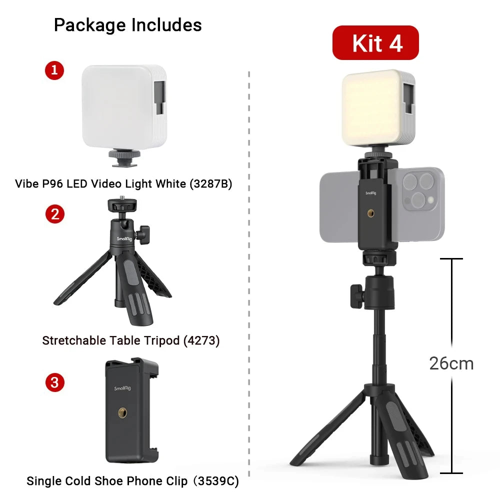 SmallRig P96 mini Video Light LED White Light