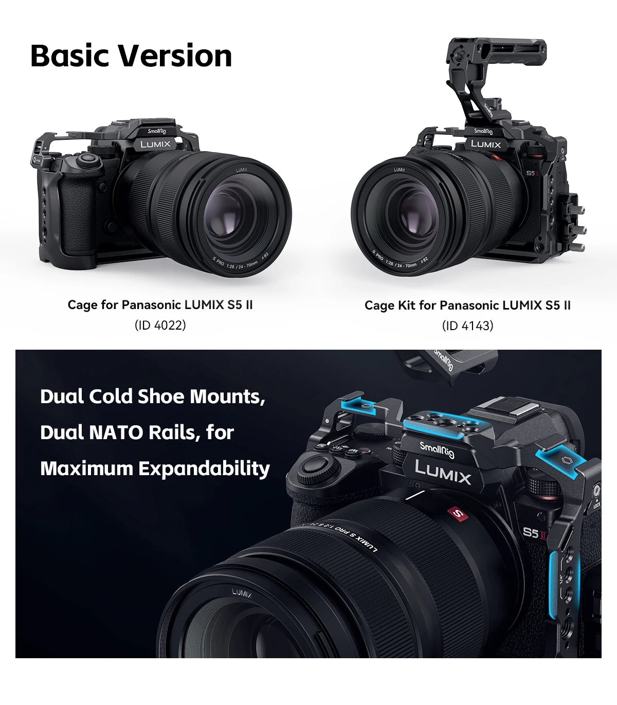 SmallRig S5 II Cage S5 IIX