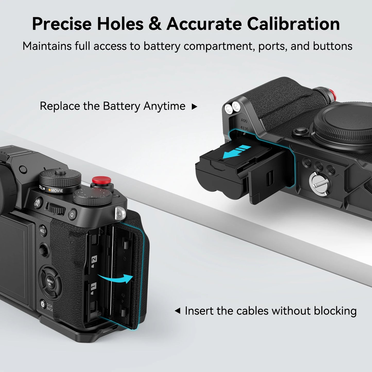 SmallRig Portable L-Shape Grip for FUJIFILM X-T5