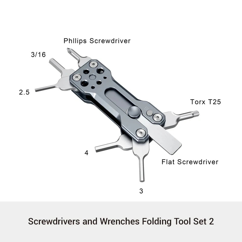 SmallRig Universal DSLR Camera Rig Folding Tool Set with Screwdrivers and Wrenches with Seven Functional Tools Accessories 2213