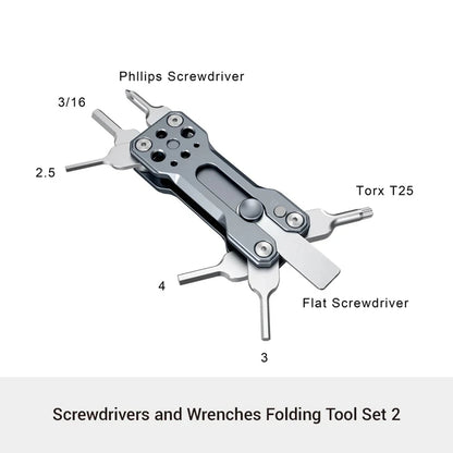 SmallRig Universal DSLR Camera Rig Folding Tool Set with Screwdrivers and Wrenches with Seven Functional Tools Accessories 2213