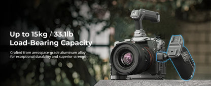 SmallRig HawkLock H21 Quick Release Rotating Side Handle Kit, Rotate 360° , Suit for H21 Quick Release Sliderl, Cages, Plates