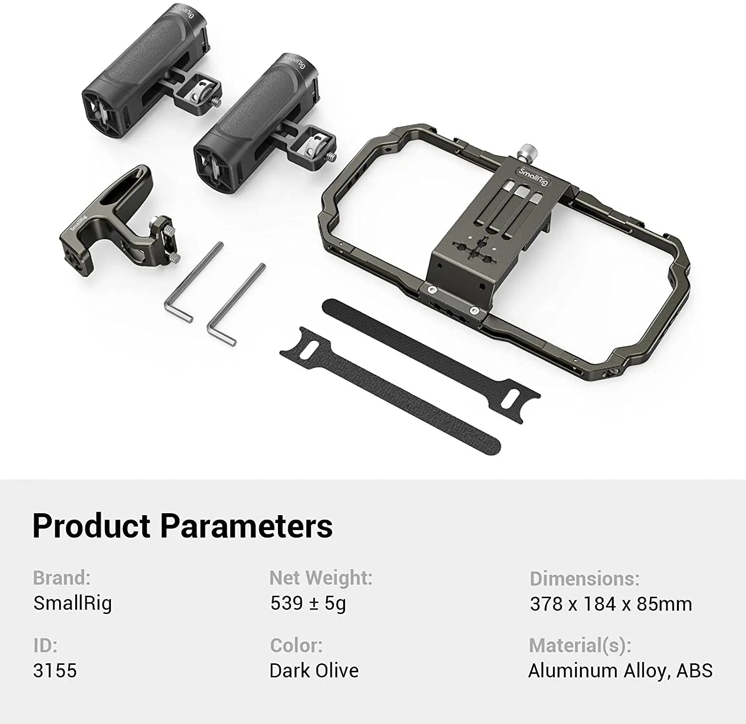 SmallRig Cage for iPhone & Universal Single Handle Handgrip