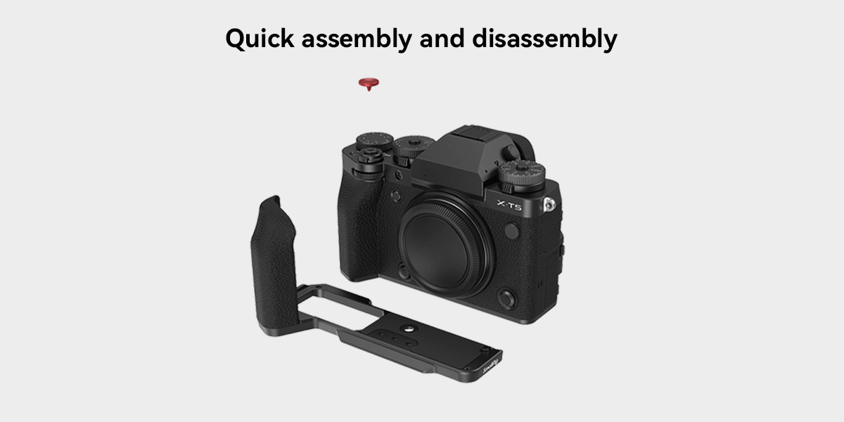 SmallRig Portable L-Shape Grip for FUJIFILM X-T5