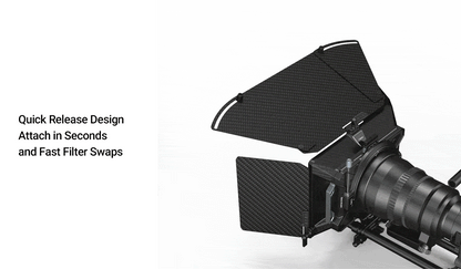 SmallRig Multifunctional Modular Matte Box (Φ114mm) Basic Kit for DSLR Cameras All-Round Light Blocking Quick Disassembly