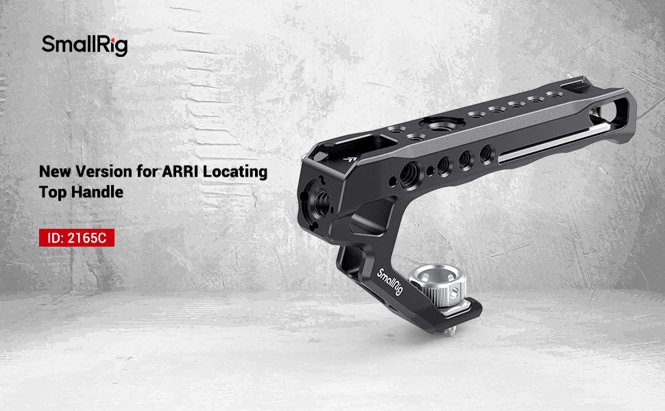 SmallRig Quick Release Camera ARRI Handle Grip Can Use W/ SmallRig Z6 L Plate w/ ARRI Locating Hole DIY Camera Stabilizer 2165C