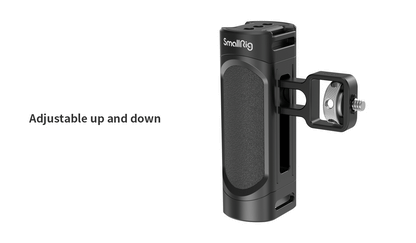 SmallRig Side Handle for iPhone 14 Smartphone Cage Phone Video Rig Lightweight 1/4 Threads Universal Quick Release Handgrip 2772