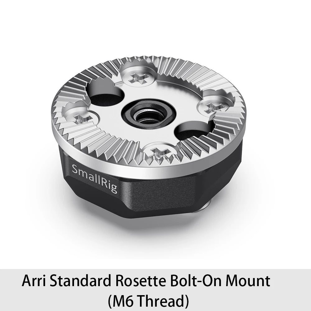 SmallRig Wooden Side Handle with ARRI Rosette Suit for Sony a7II/a7RII/a7SII SmallRig Cage,Left and Right ARRI Side Handle