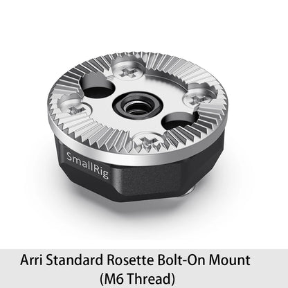 SmallRig Wooden Side Handle with ARRI Rosette Suit for Sony a7II/a7RII/a7SII SmallRig Cage,Left and Right ARRI Side Handle