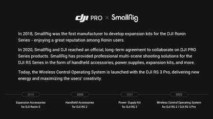 SmallRig Wireless Control Sling Handgrip  for DJI RS 2, for DJI RS 3 Pro / RS 4/RS 4 Pro with Wireless Controller 3920