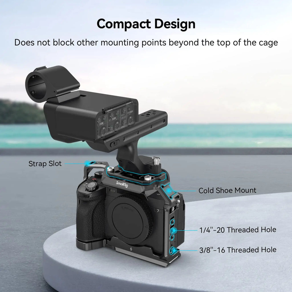 SmallRig Adapter Plate for Sony FX30 / FX3 XLR Handle for Sony A7 IV and A7S III MD4019 For Cages 3241, 3667, 2999, 3639, 3594