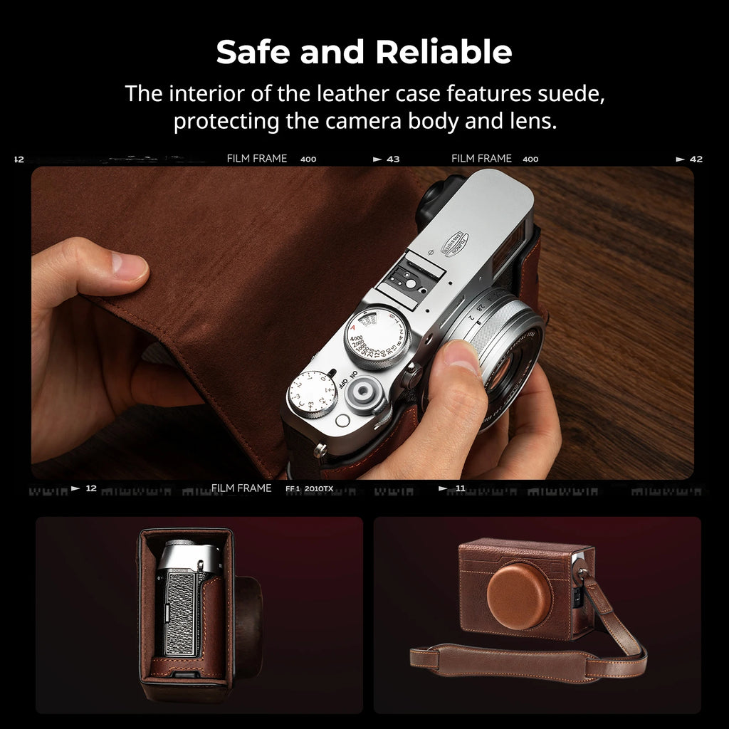 SmallRig Leather Half Case Kit for FUJIFILM X100VI