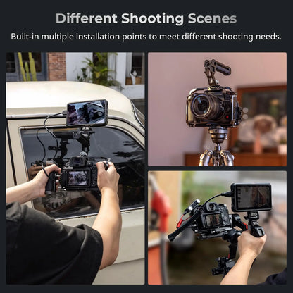 SmallRig HawkLock Quick Release Cage Kit for Panasonic LUMIX GH7/GH6, with Top Handle Kit, Cable Clamp for HDMI and USB-C 4825