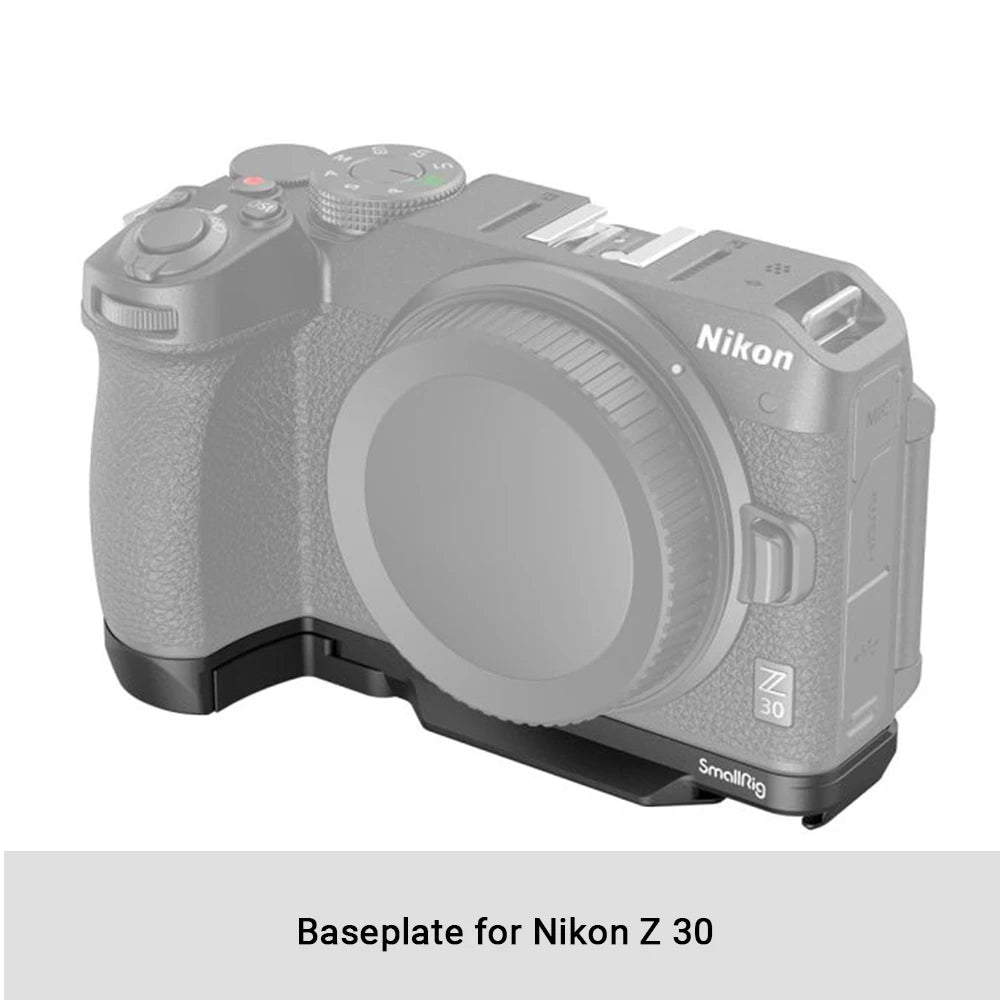 SmallRig Z 30 Cage for Nikon Z 30,Aluminum Alloy Cage with Cold Shoe Mount for Microphone and LED Light for Vlogging 3858