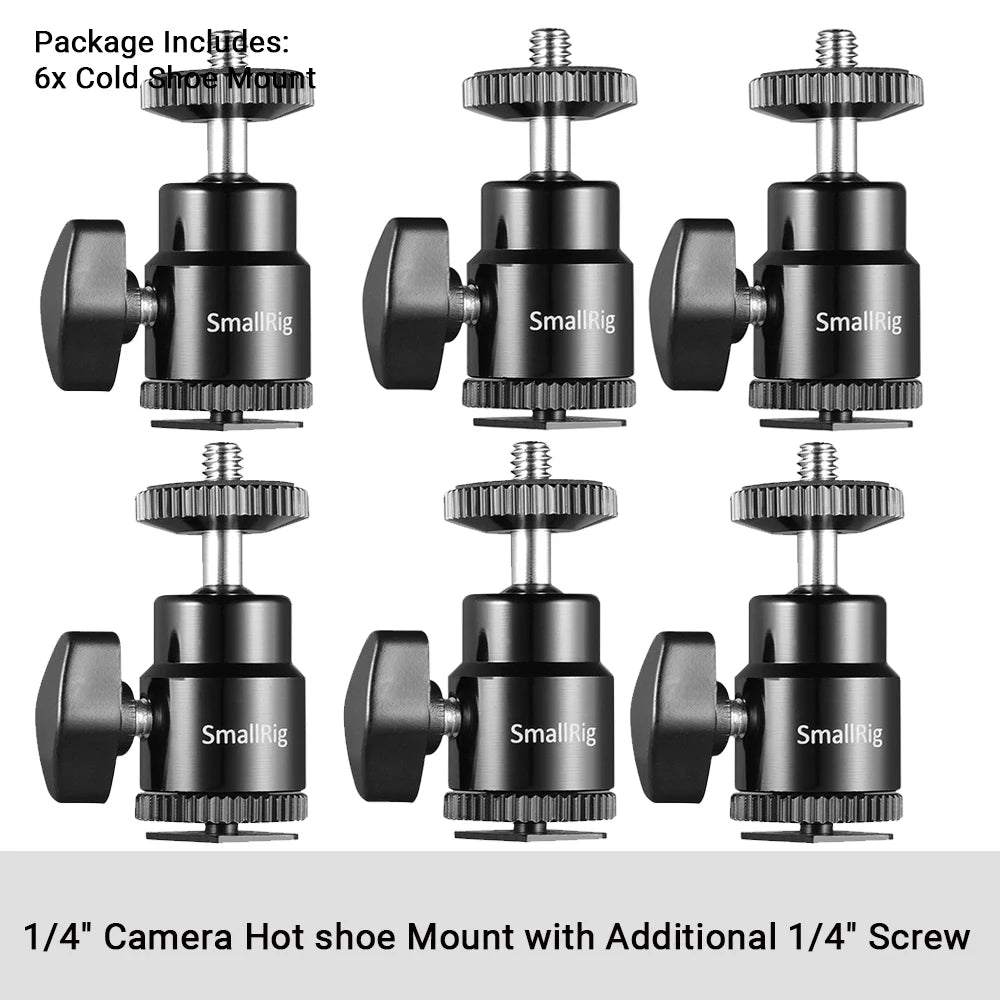 SmallRig LCD Monitor Shoe Adapter with 1/4" Screw