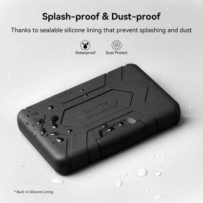 SMALLRIG SD Card Holder Memory Card Holder Case 15 Slots, Water-Resistant for SD Card, Micro SD Card, XQD Card - 3192