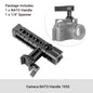 SmallRig Lightweight NATO Top Handle Quick Release NATO Grip for Sony Top Handle with 5 Cold Shoe Adapters and NATO Clamp