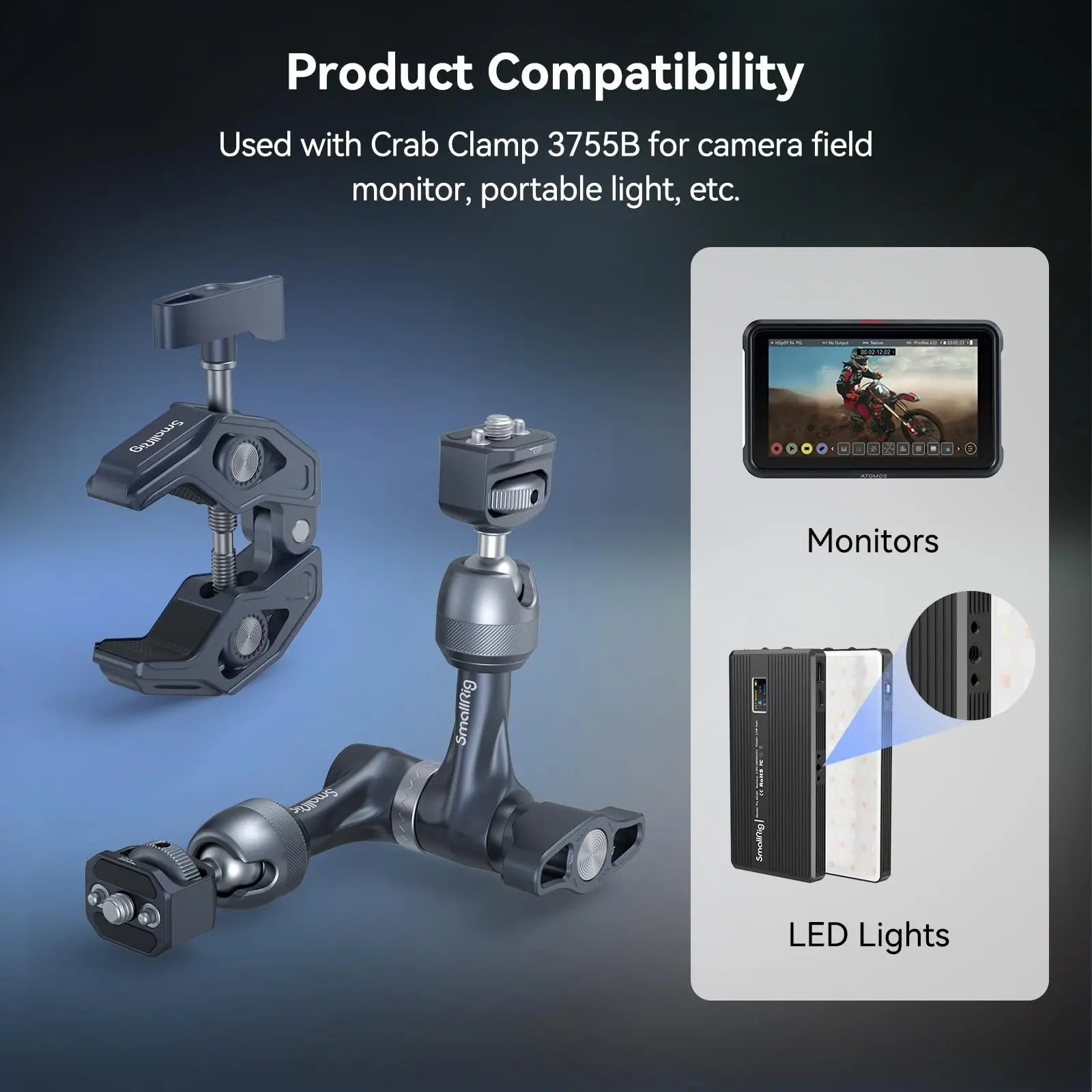 SmallRig 7" Magic Arm with Rosette Gear