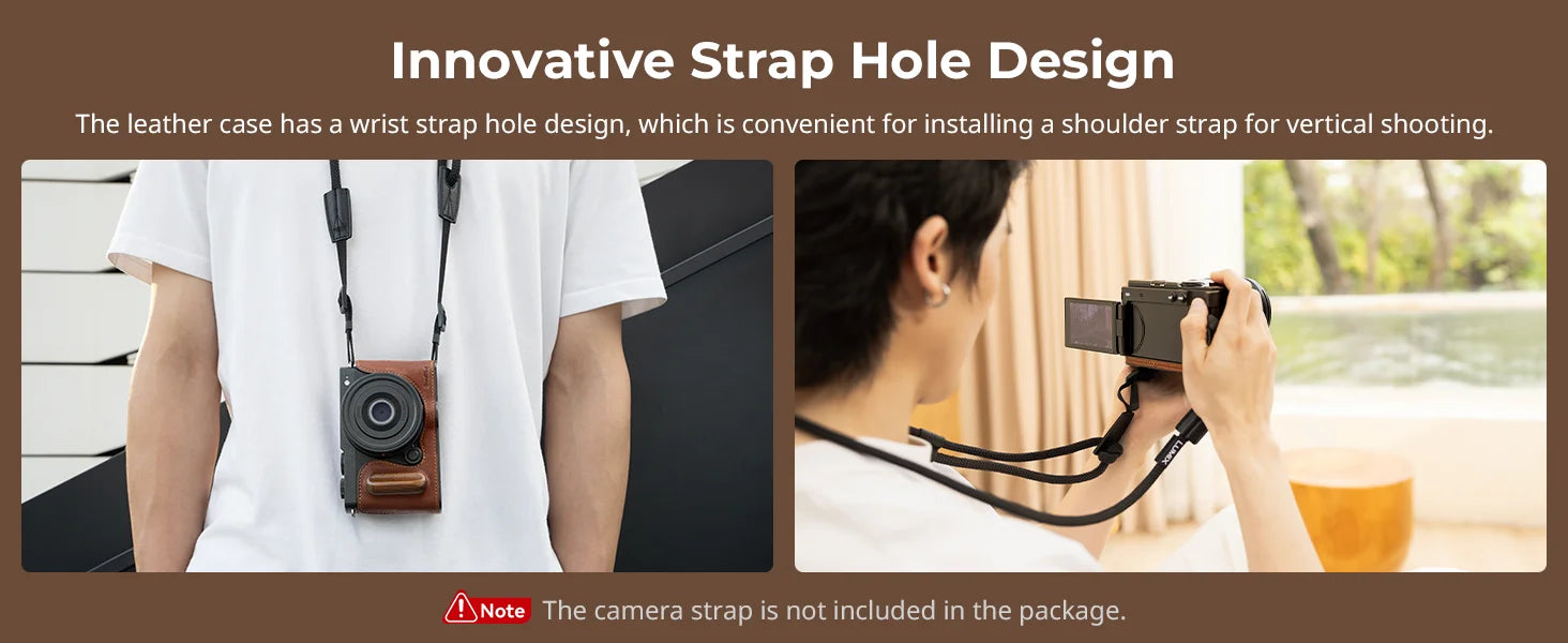 SmallRig Leather Half Case for Panasonic LUMIX S9 4703