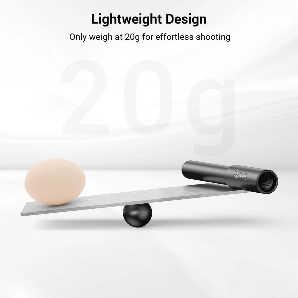 SmallRig Camera Rail Rod 12mm to 15mm Rod Clamp Adapter for DJI RS2 RS3 RS3 Pro / for DJI RS3 mini, for Follow Focuses 3681