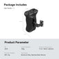 SmallRig DSLR Camera Hand Grip Aluminum Universal Side Handle W/ Screw Mounting Holes &Cold Shoe for Microphone DIY Options 4015