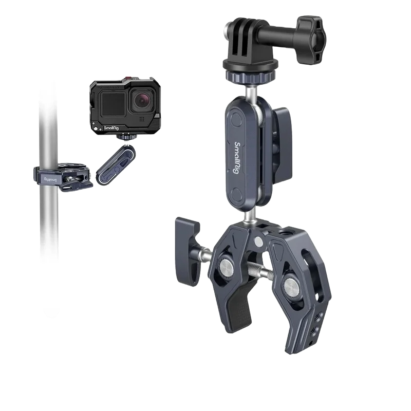 SmallRig Crab-Shaped Clamp with Ballhead Magic Arm