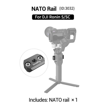 SmallRig Wireless Control Dual Handgrip for DJI RS 2 / RS 3 Pro /RS 4 / RS 4 Pro Free Controls Stabilizer Quick-Release Handgrip