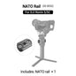 SmallRig Wireless Control Dual Handgrip for DJI RS 2 / RS 3 Pro /RS 4 / RS 4 Pro Free Controls Stabilizer Quick-Release Handgrip
