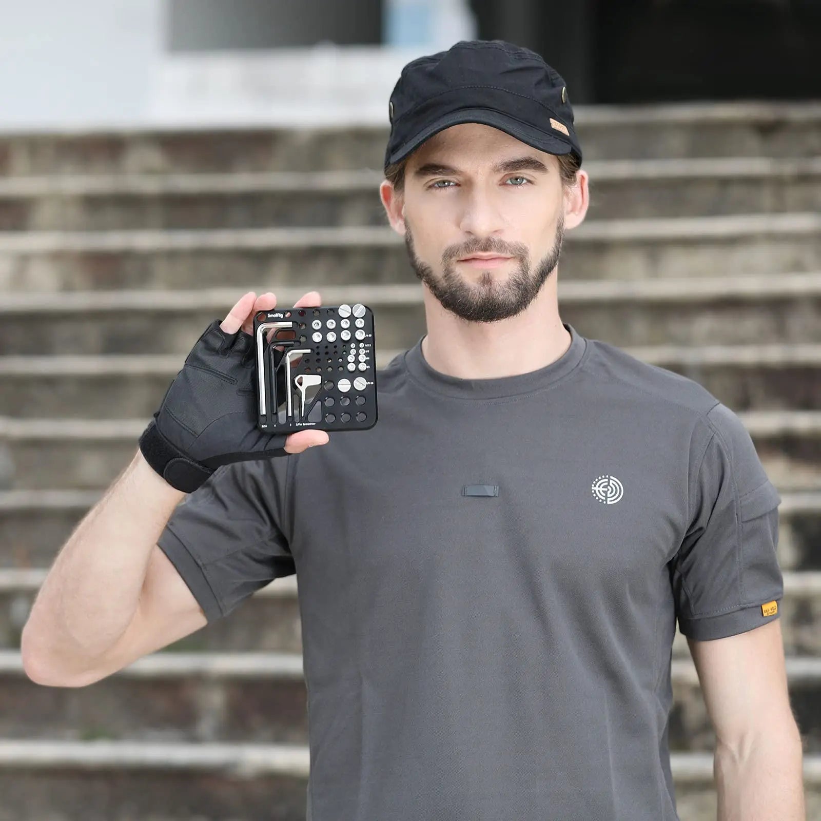 SmallRig 20Pcs Screw and Hex Key Storage Plate of camera rigs Storage Plate MD3184