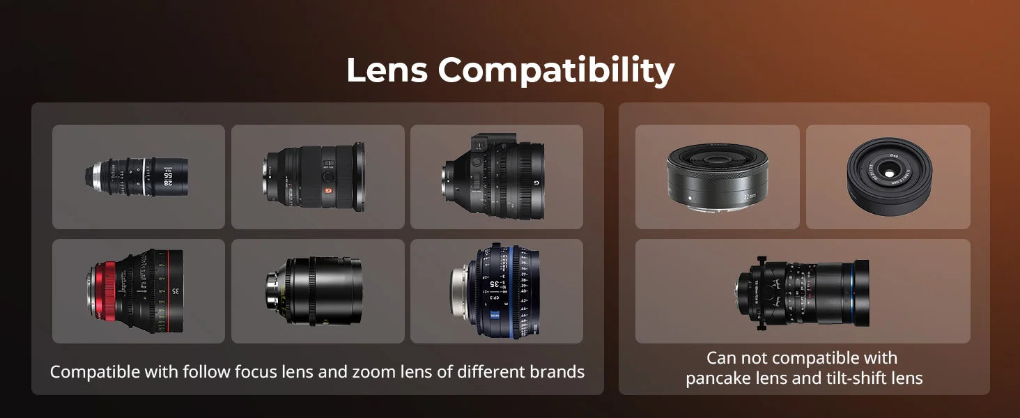 SmallRig Modular Follow Focus F60 & Accessories