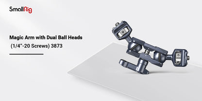 SmallRig Flexible Articulating Magic Arm with Dual Ballhead (3873)