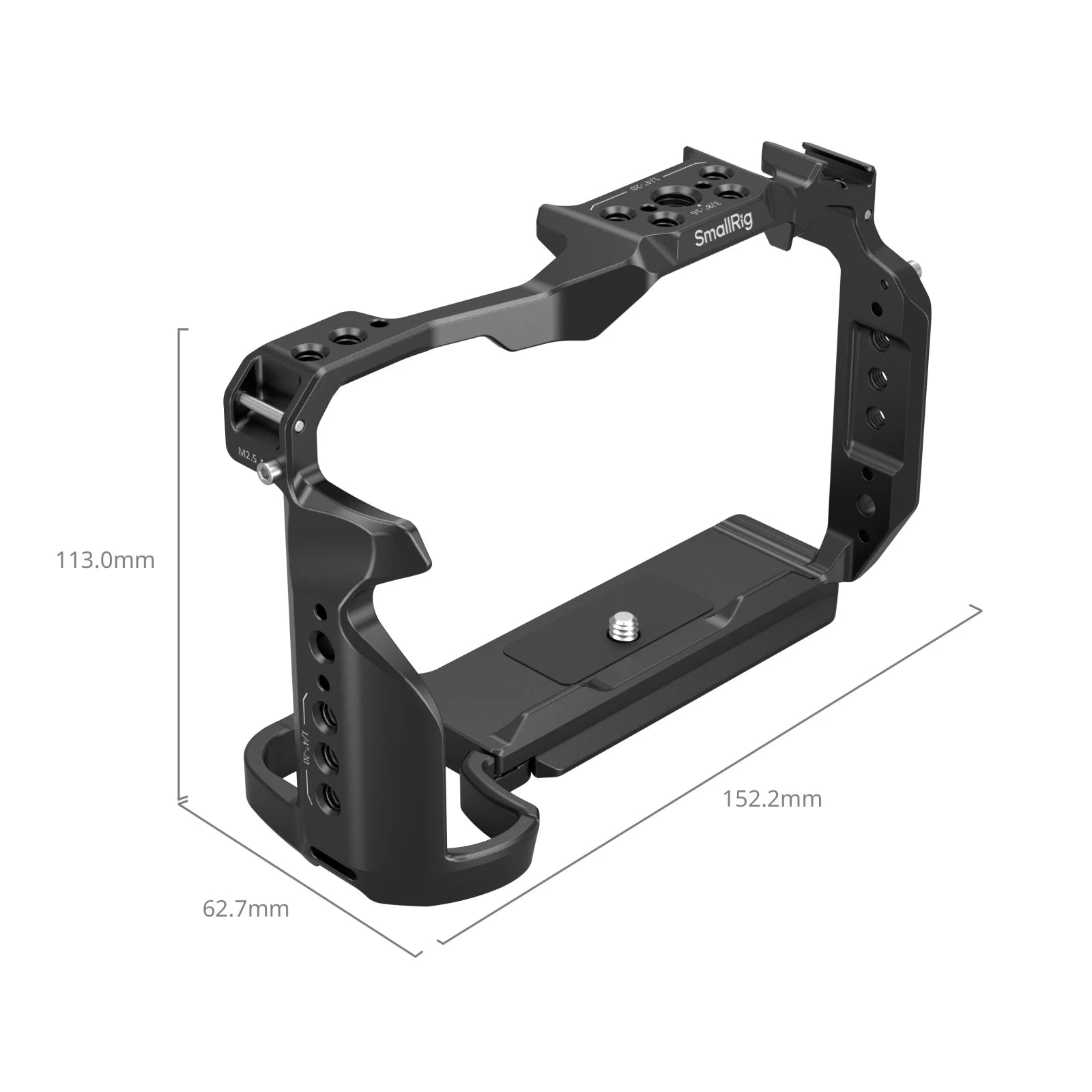 SmallRig Camera Cage for Nikon Z 6III with Arca-Swiss Quick Release Plate for DJI RS 3 /RS 3 Pro /RS 4 /RS 4 Pro or Tripod Mount