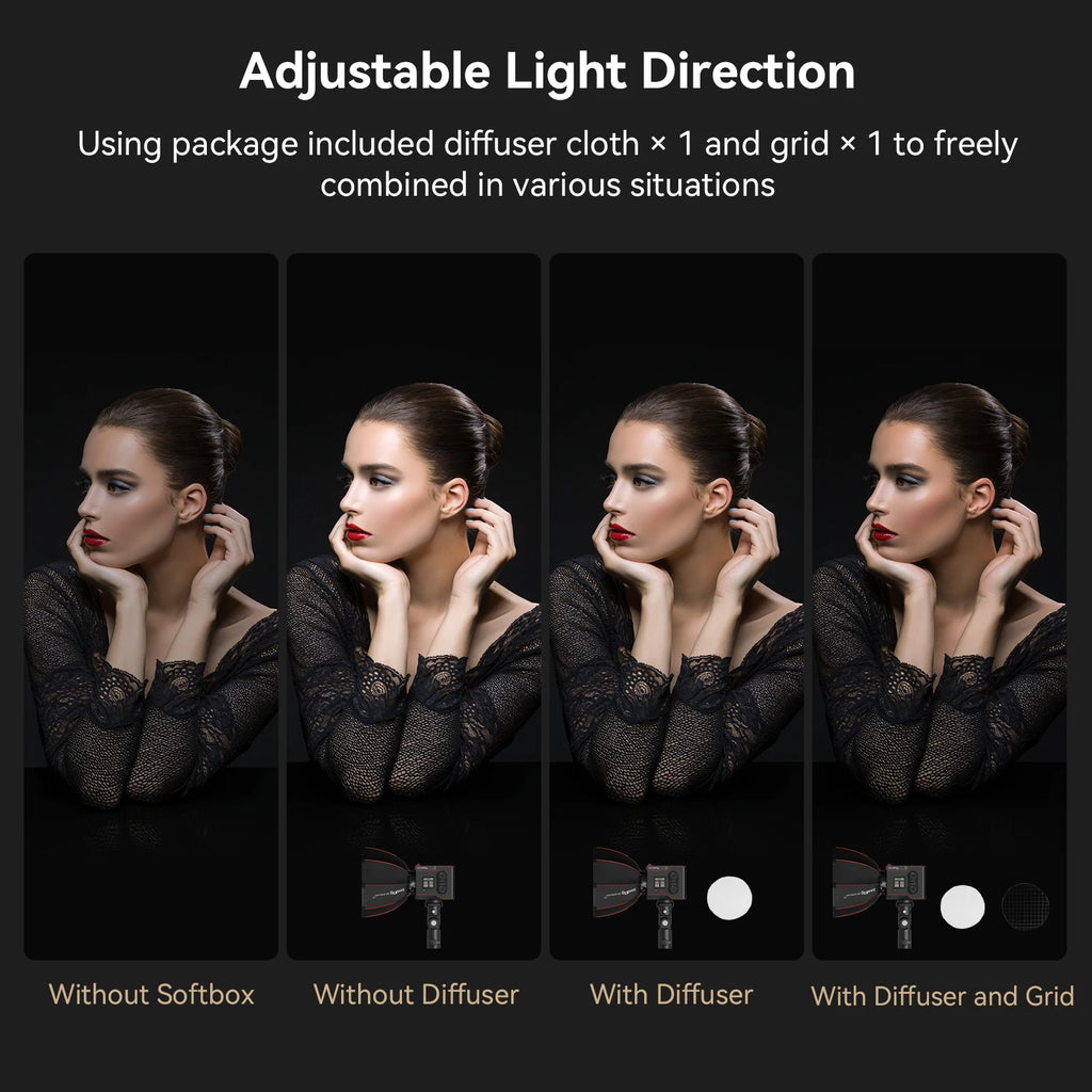 SmallRig Mini Parabolic Softbox RA-D30 RC 60B COB 29cm Quick Release