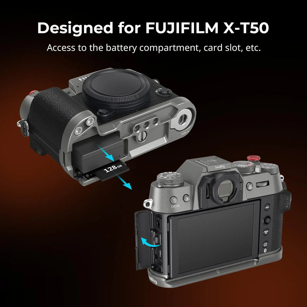 SmallRig Silicone L-Shape Grip for FUJIFILM X-T50