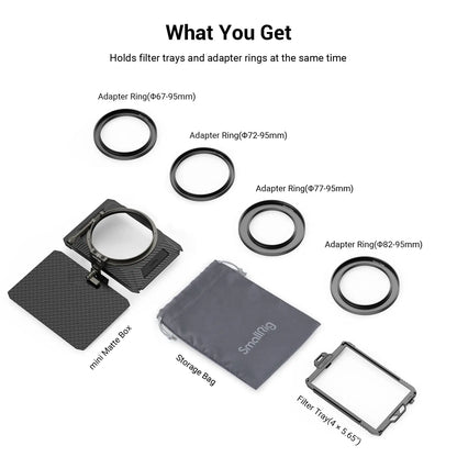 SmallRig Universal Mini Matte Box Lite & Follow Focus