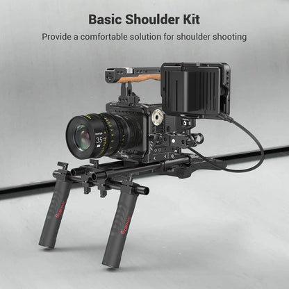SmallRig Universal Basic Camera Shoulder Mount Kit , Mirrorless, and Small Camera Shoulder Rig - 2896C
