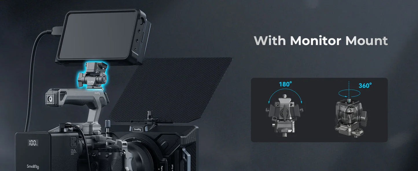SmallRig α7 IV,α7S III,α7R V Camera Cage HawkLock Quick Release Advanced Cage Kit for Sony Alpha 7R V/ Alpha 7 IV/ Alpha 7S III