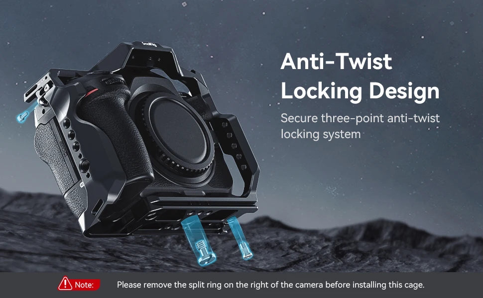 SMALLRIG Z8 Cage Kit for Nikon Z8 with Top Handle and Cable Clamp - 3941