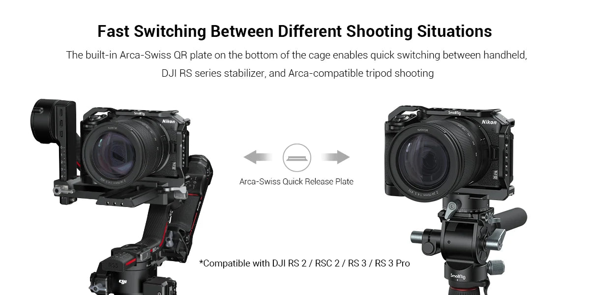SmallRig Z 30 Cage for Nikon Z 30,Aluminum Alloy Cage with Cold Shoe Mount for Microphone and LED Light for Vlogging 3858